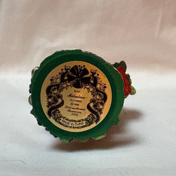 International Santa Slovakia 1999 – Mikulase Figurine 4.5" Resin Holiday Decor - Picture 5 of 6